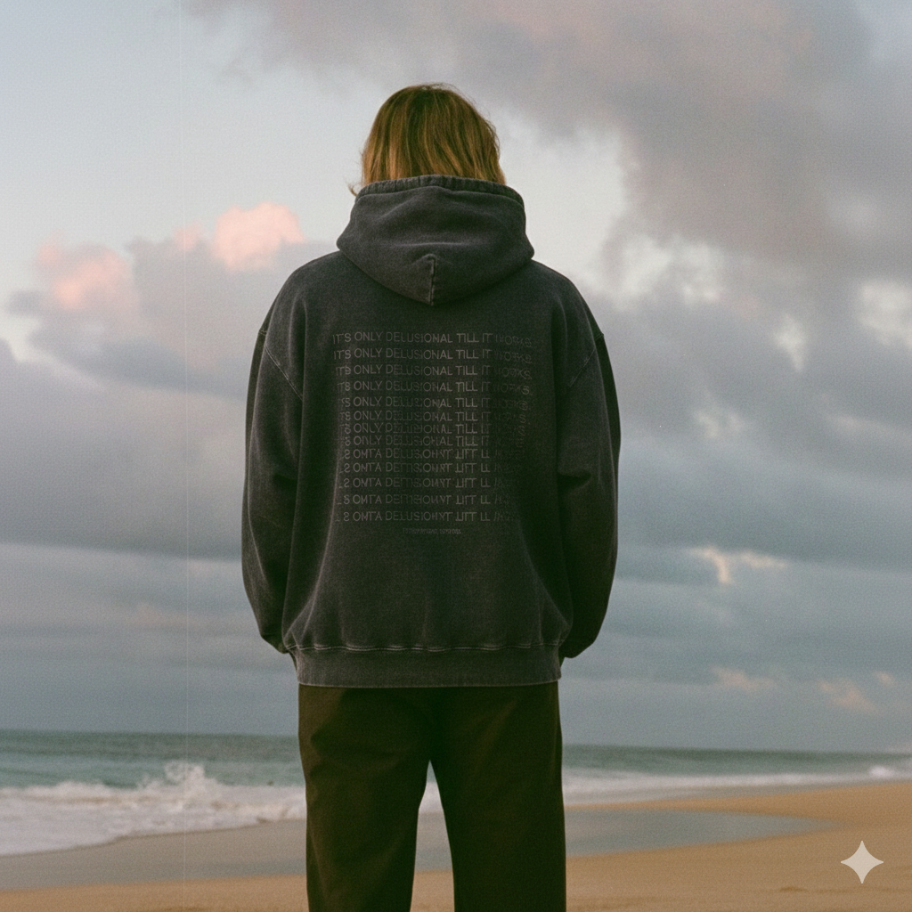 Till It Works — Issue 01 Oversized Pullover Cozy Hoodie