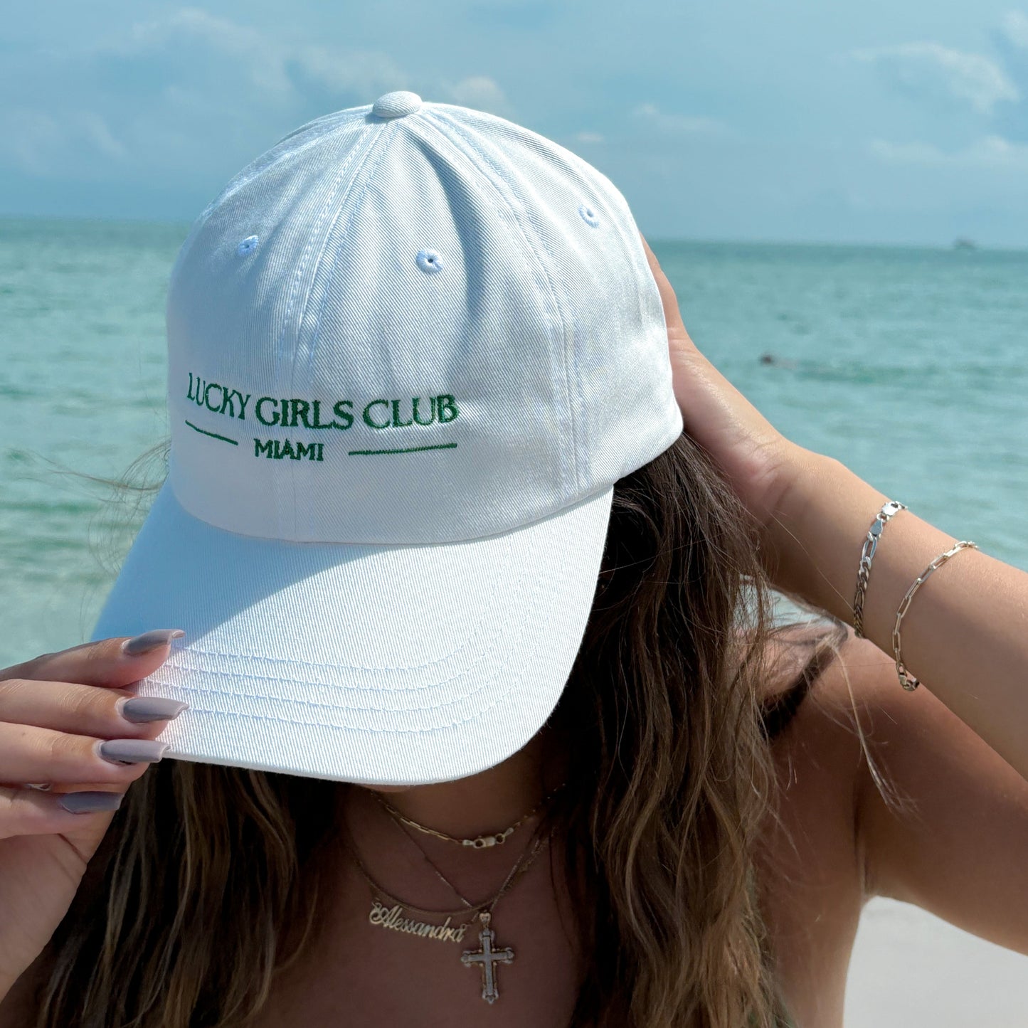 Lucky Girls Club Miami Logo Cap