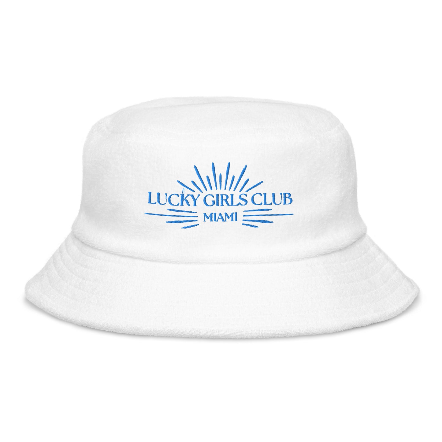 Soleil Terry Cloth Bucket Hat