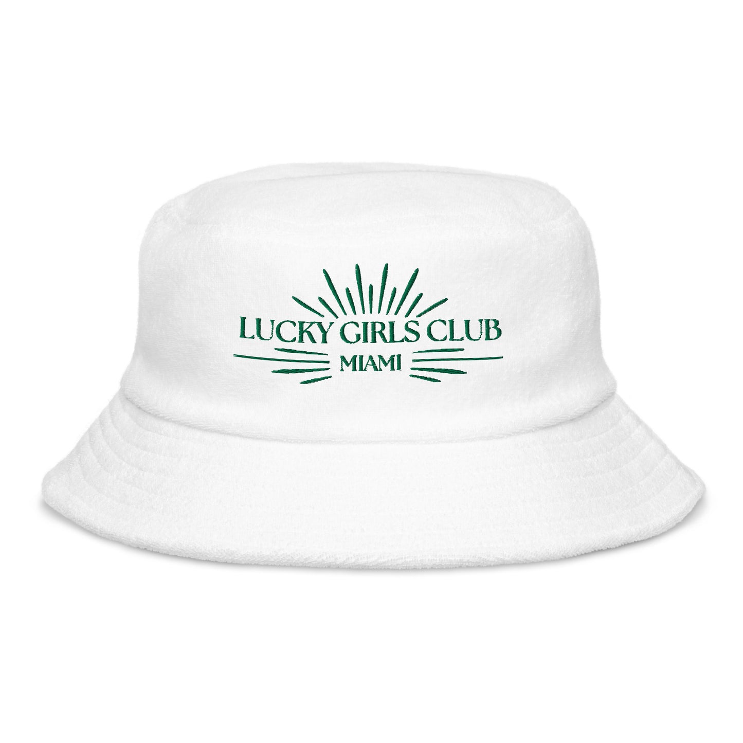 Soleil Terry Cloth Bucket Hat