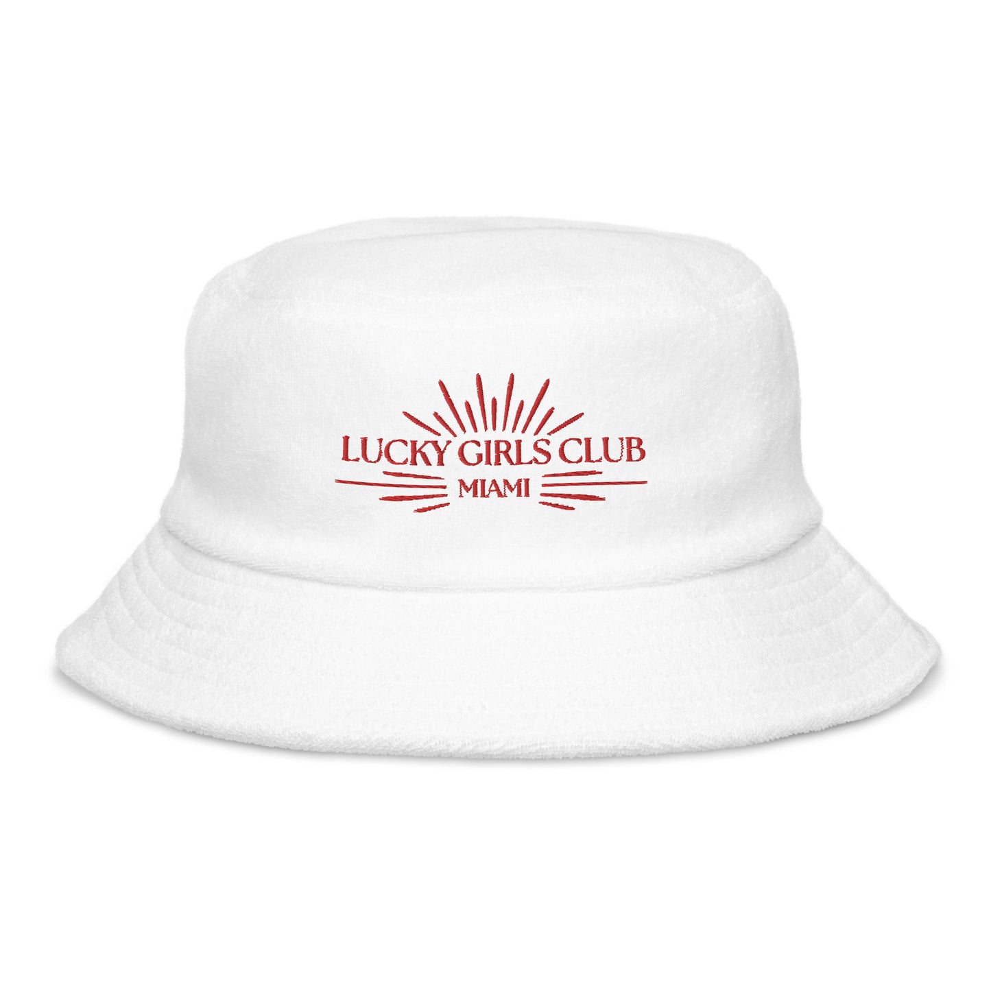 Soleil Terry Cloth Bucket Hat